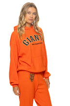 Retro SAN FRANCISCO GIANTS 2026 RELAXED PULLOVER HOODIE - ORANGE
