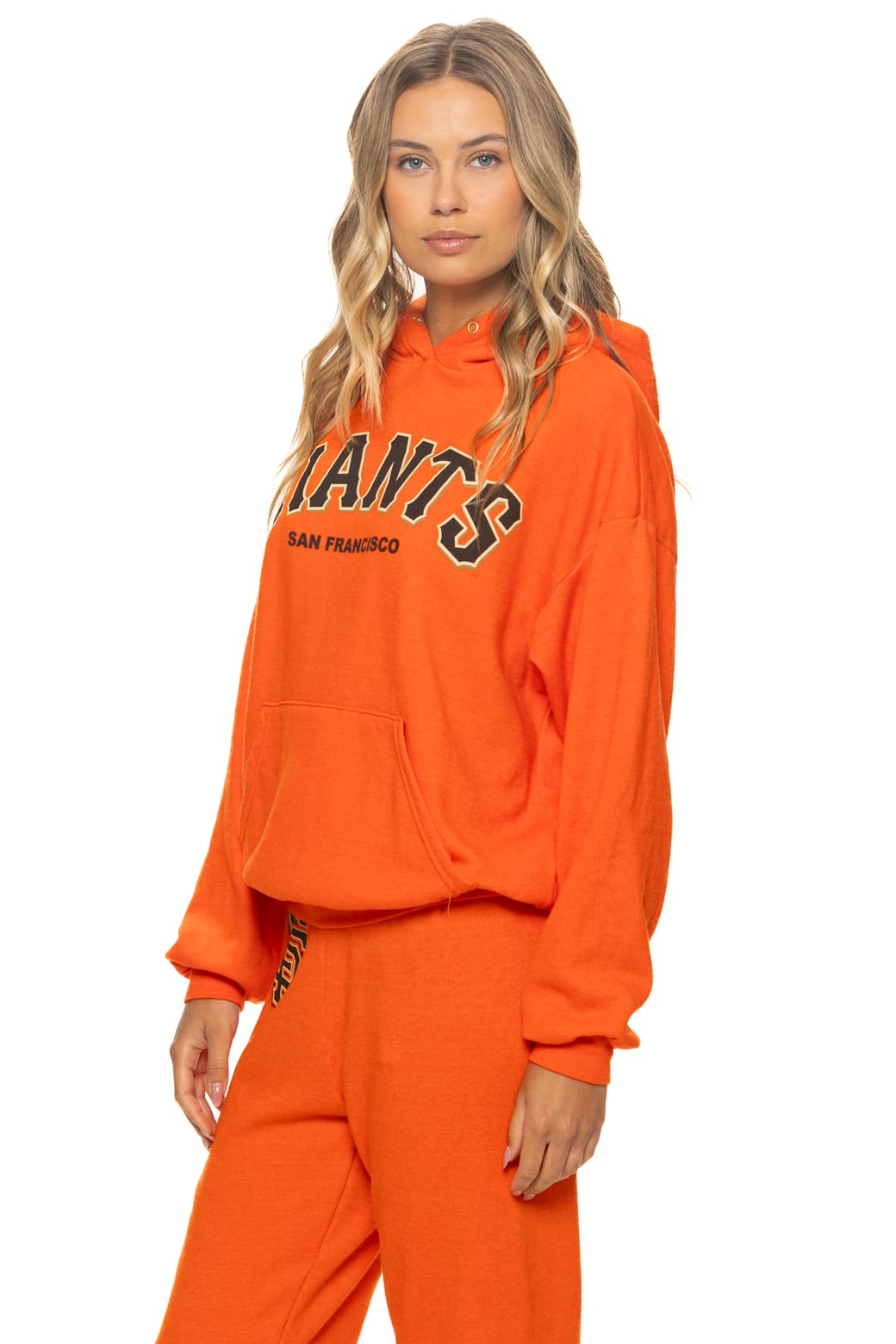 Retro SAN FRANCISCO GIANTS 2026 RELAXED PULLOVER HOODIE - ORANGE