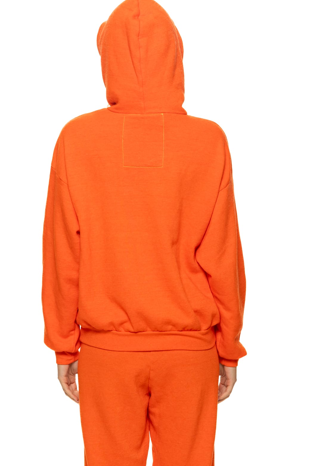 Retro NY METS 2026 RELAXED PULLOVER HOODIE - ORANGE