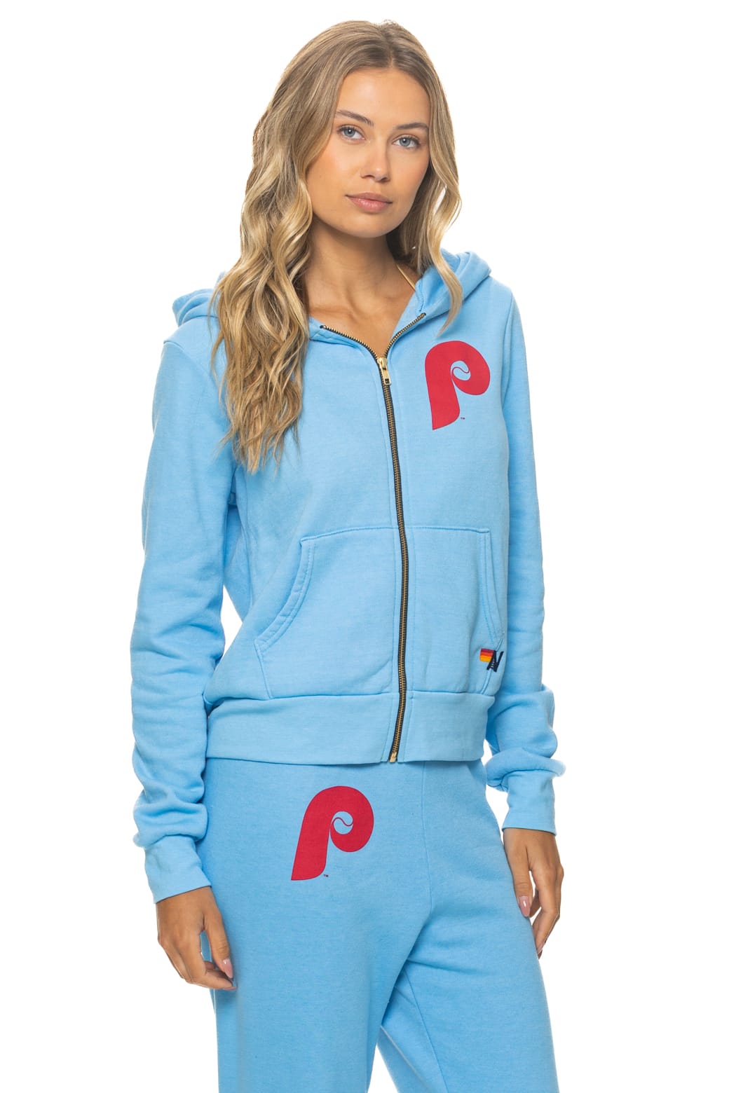 Retro PHILADELPHIA PHILLIES 2026 ZIP HOODIE - SKY