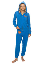 Retro NY METS 2026 ZIP HOODIE - OCEAN