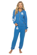 Retro LOS ANGELES DODGERS 2026 ZIP HOODIE - COBALT