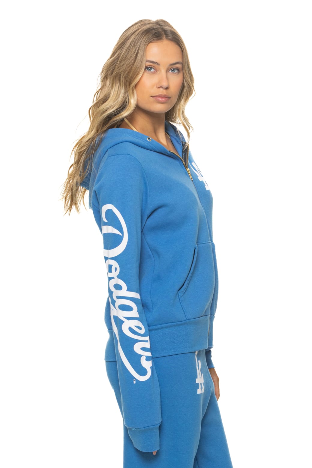 Retro LOS ANGELES DODGERS 2026 ZIP HOODIE - COBALT