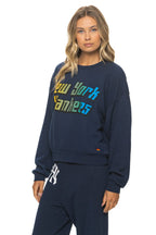 Retro NEW YORK YANKEES 2026 RELAXED CREW SWEATSHIRT - NAVY