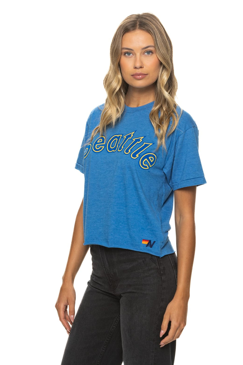 Retro SEATTLE MARINERS 2026 BOYFRIEND TEE - COBALT