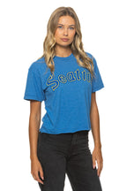 Retro SEATTLE MARINERS 2026 BOYFRIEND TEE - COBALT