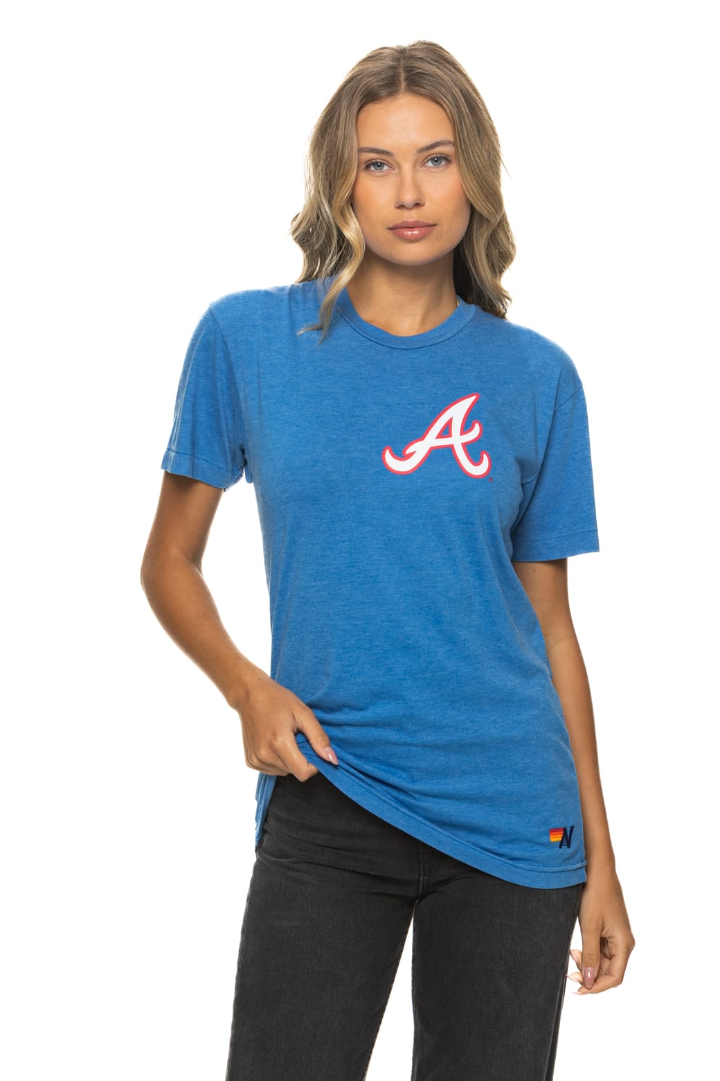 Retro ATLANTA BRAVES 2026 CREW TEE - COBALT