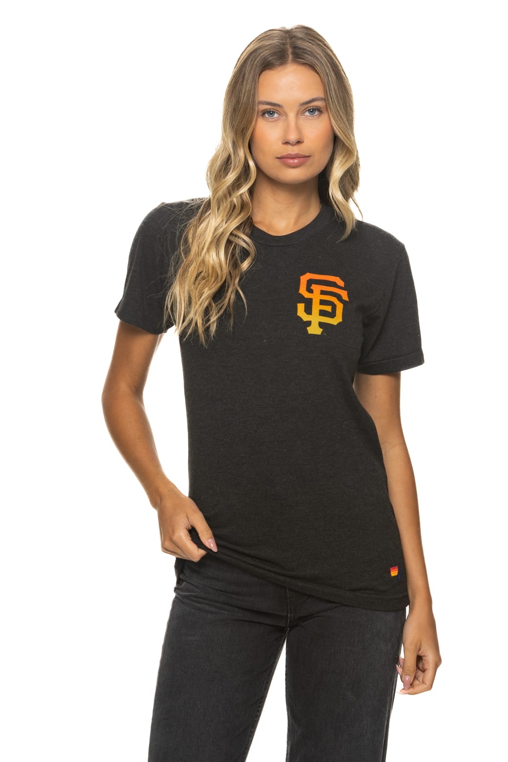 Retro SAN FRANCISCO GIANTS 2026 CREW TEE - BLACK