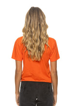 Retro NY METS 2026 BOYFRIEND TEE - ORANGE