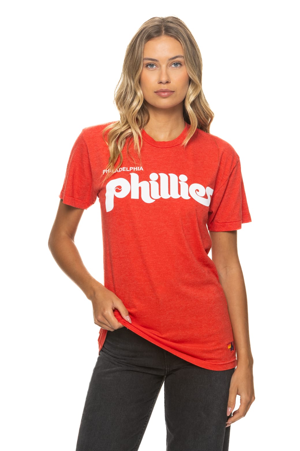 Retro PHILADELPHIA PHILLIES 2026 CREW TEE - RED