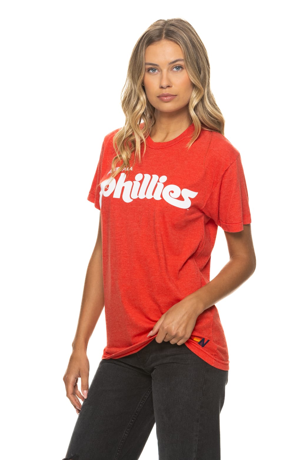 Retro PHILADELPHIA PHILLIES 2026 CREW TEE - RED