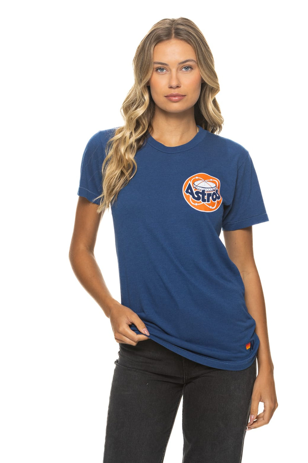 Retro HOUSTON ASTROS 2026 CREW TEE - ROYAL