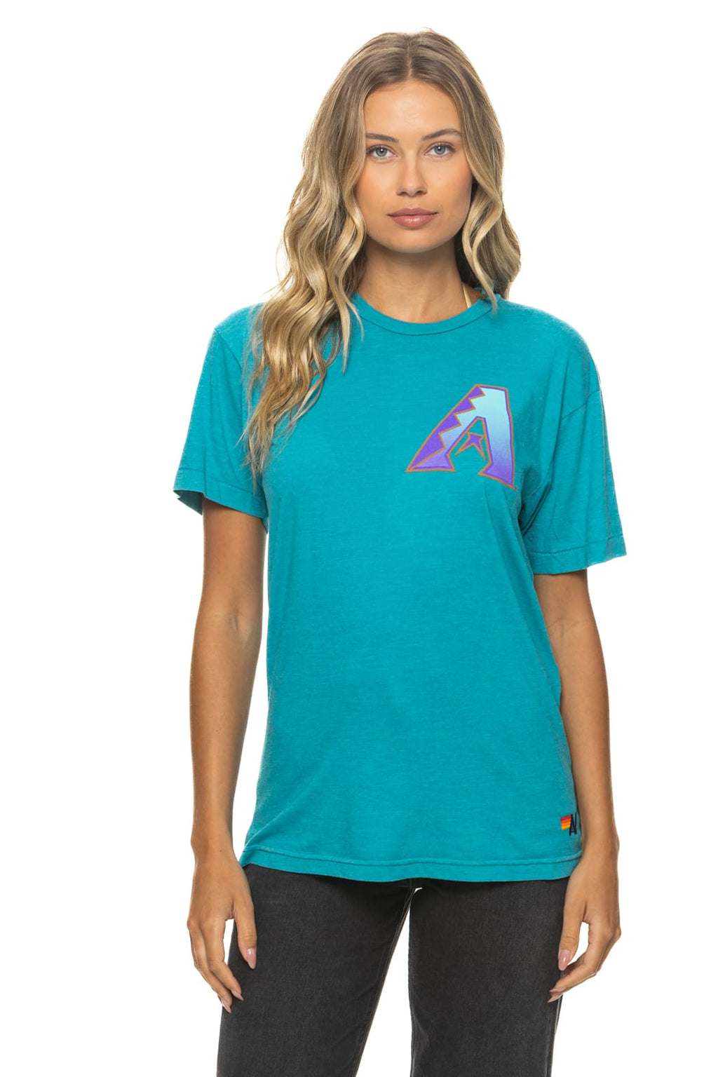 Retro ARIZONA DIAMONDBACKS 2026 CREW TEE - TEAL