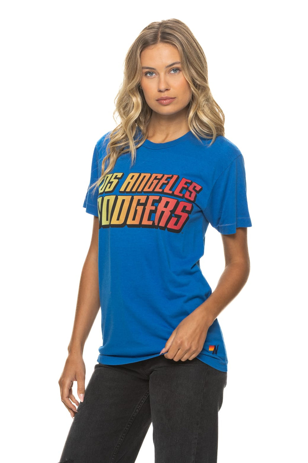 Retro LOS ANGELES DODGERS 2026 CREW TEE - OCEAN