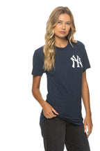Retro NEW YORK YANKEES 2026 CREW TEE - NAVY