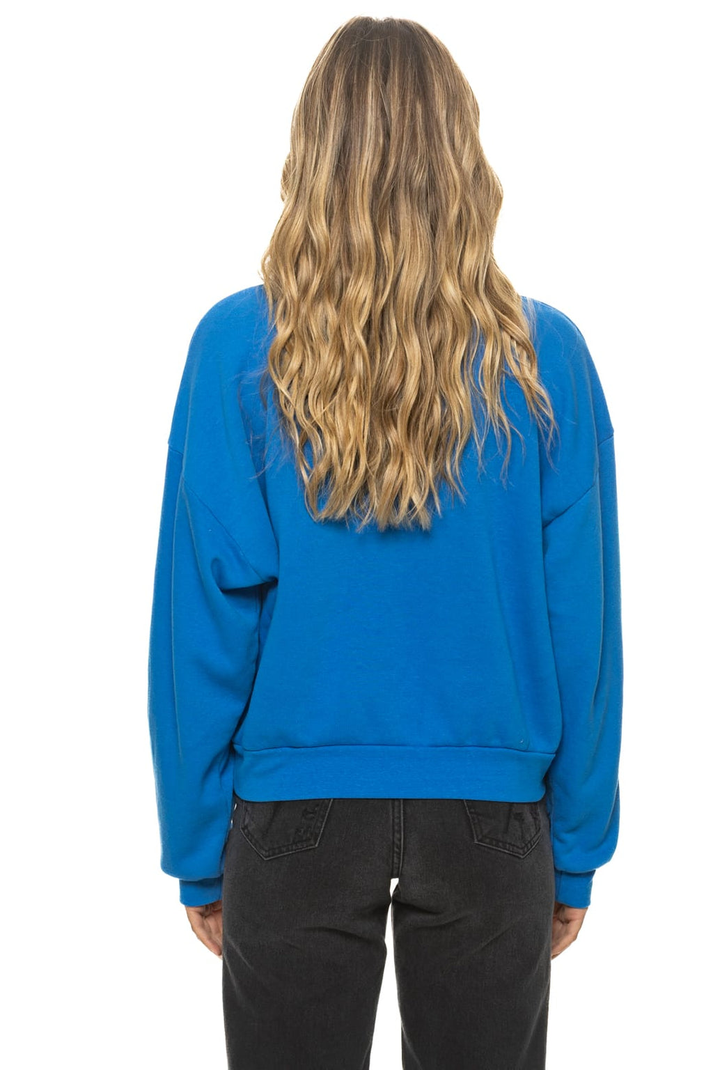 Retro NY METS 2026 RELAXED CREW SWEATSHIRT - OCEAN