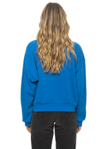 Retro NY METS 2026 RELAXED CREW SWEATSHIRT - OCEAN