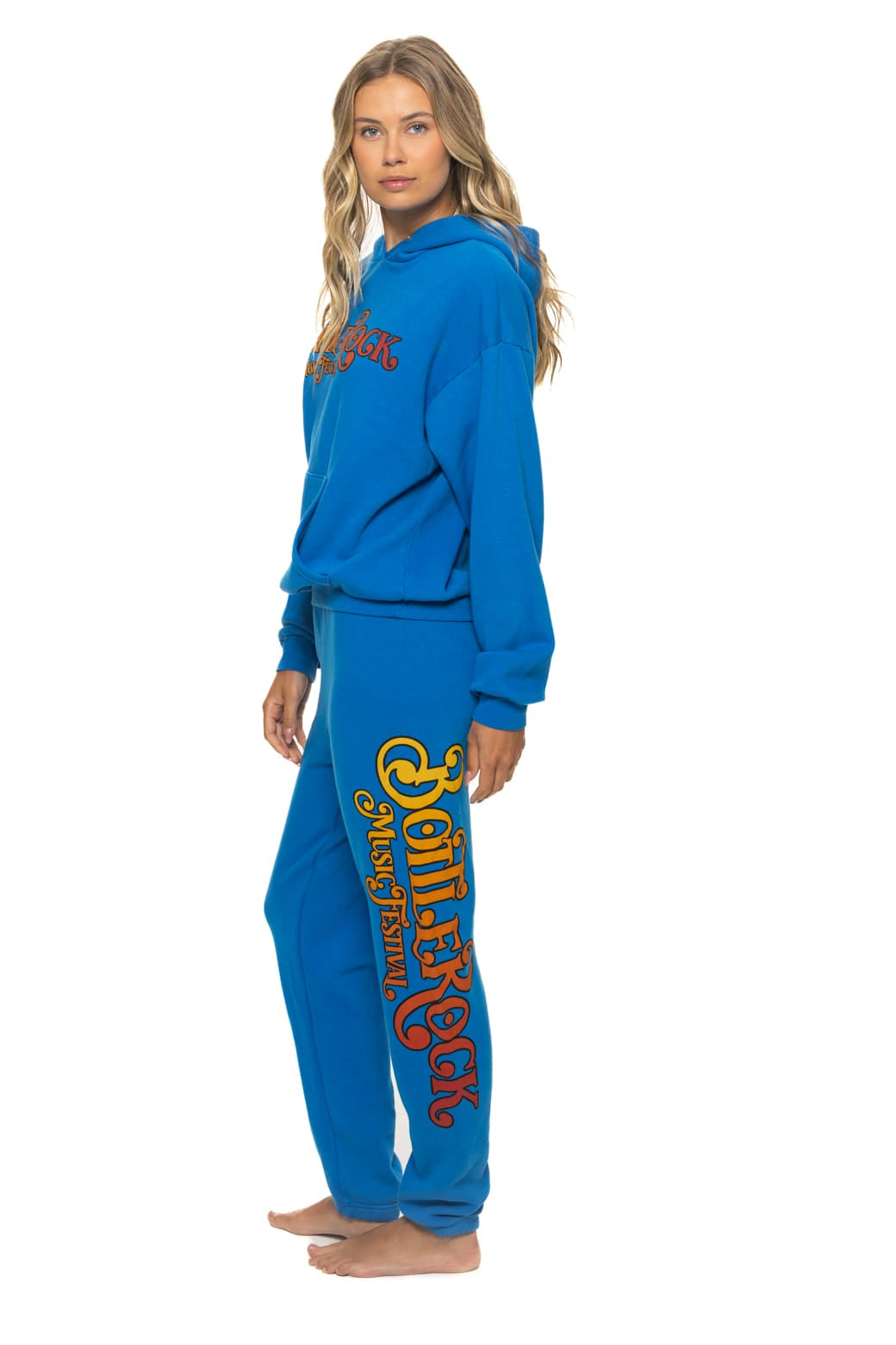 Retro AVIATOR NATION BOTTLEROCK 2026 SWEATPANTS - ADVENTURE BLUE