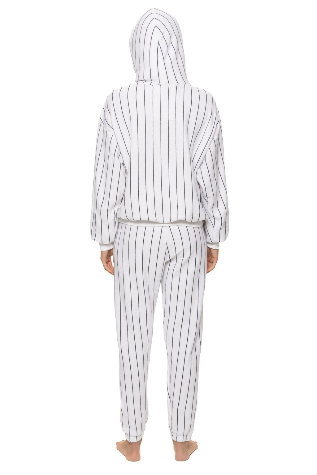 Retro NEW YORK YANKEES PINSTRIPE 2026 SWEATPANTS - WHITE NAVY
