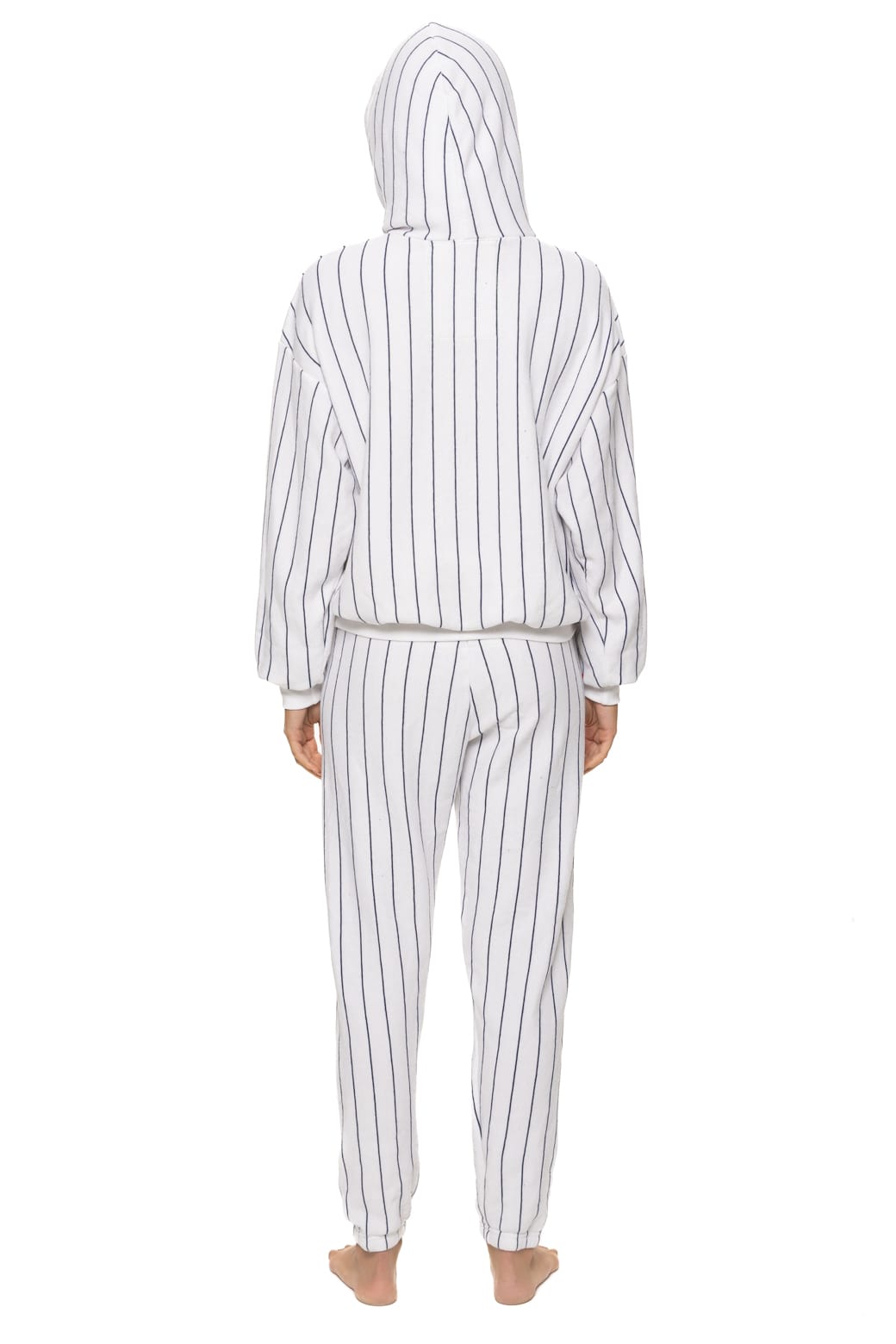 Retro NEW YORK YANKEES PINSTRIPE 2026 SWEATPANTS - WHITE NAVY