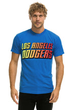 Retro LOS ANGELES DODGERS 2026 CREW TEE - OCEAN