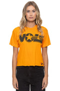 Retro UNIVERSITY OF TENNESSEE VOLS BOYFRIEND TEE - TENNESSEE ORANGE