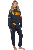 Retro UNIVERSITY OF TENNESSEE VOLS UNISEX POCKET SWEATPANTS - CHARCOAL