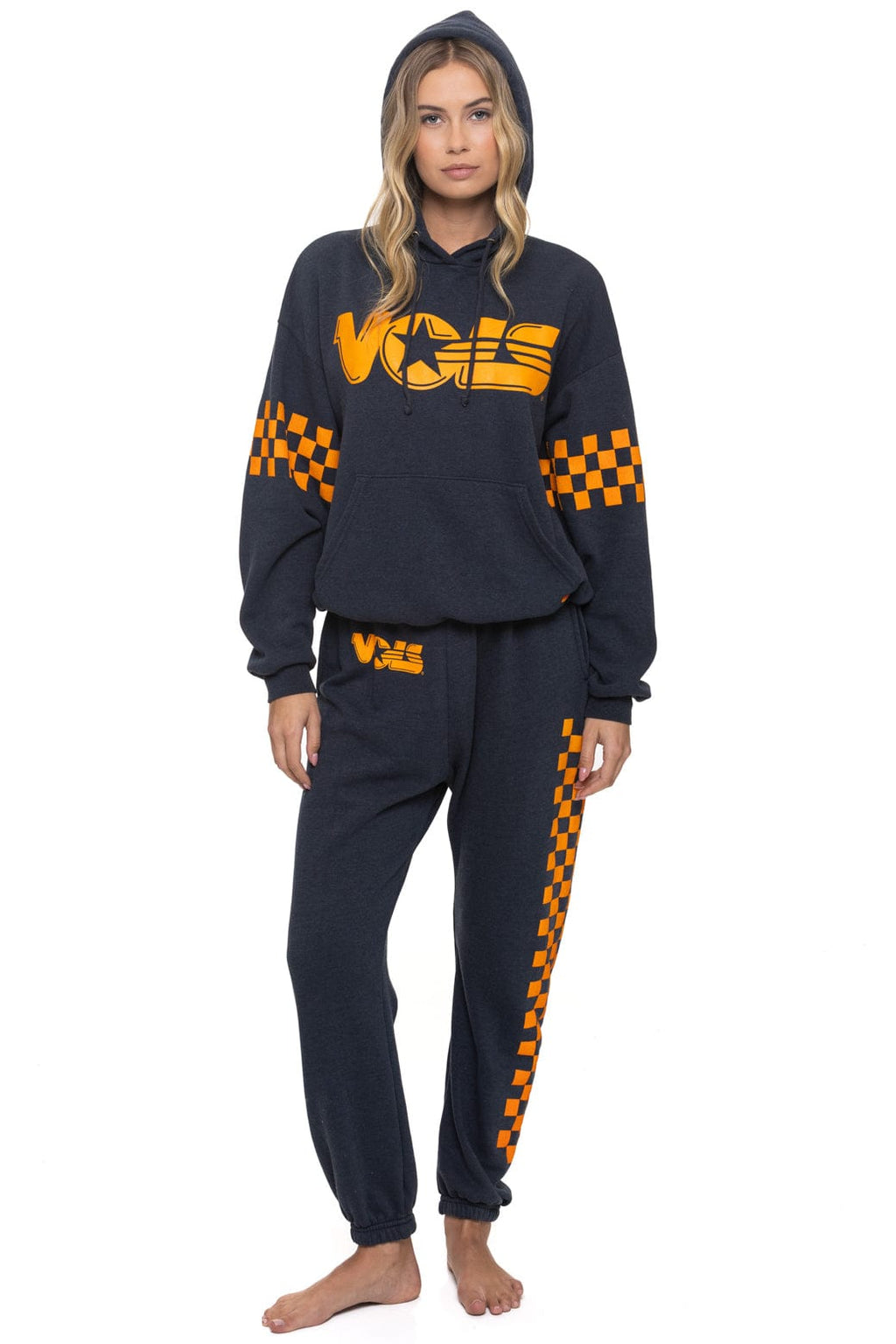 Retro UNIVERSITY OF TENNESSEE VOLS UNISEX POCKET SWEATPANTS - CHARCOAL