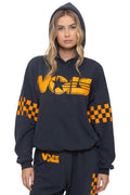 Retro UNIVERSITY OF TENNESSEE VOLS RELAXED PULLOVER HOODIE - CHARCOAL