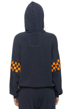 Retro UNIVERSITY OF TENNESSEE VOLS RELAXED PULLOVER HOODIE - CHARCOAL
