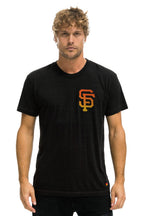 Retro SAN FRANCISCO GIANTS 2026 CREW TEE - BLACK