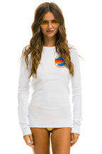 Retro AVIATOR NATION BROOKLYN THERMAL - WHITE