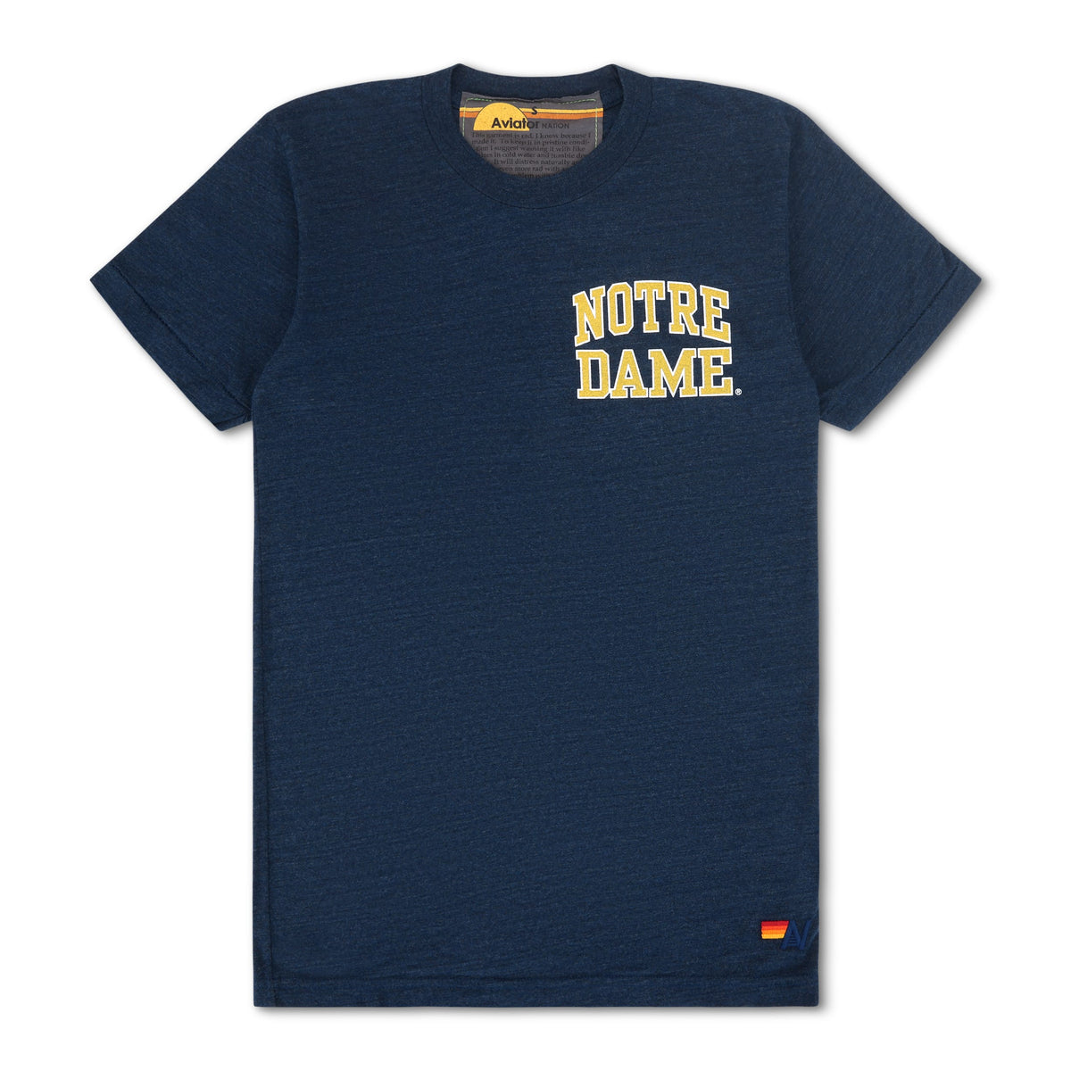 Retro NOTRE DAME 2026 CREW TEE SHIRT - NAVY