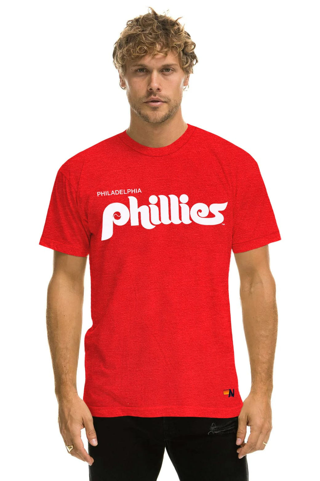 Retro PHILADELPHIA PHILLIES 2026 CREW TEE - RED