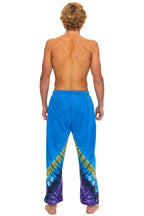 Retro HAND DYED V SWEATPANTS - TIE DYE OCEAN PURPLE