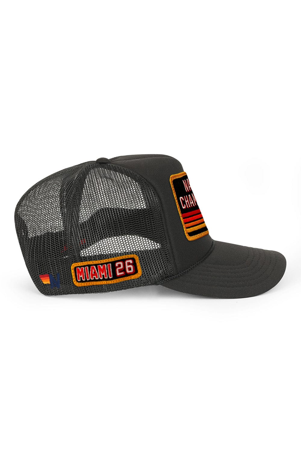 Retro CFP NATIONAL CHAMPIONSHIP 2026 VINTAGE LOW RISE TRUCKER - BLACK