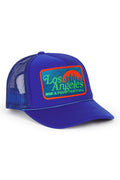 Retro LOS ANGELES WINE & FOOD 2025 VINTAGE LOW RISE TRUCKER - ROYAL