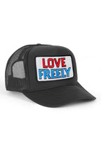 Retro LOVE FREELY - TRUCKER HAT