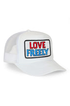 Retro LOVE FREELY - TRUCKER HAT