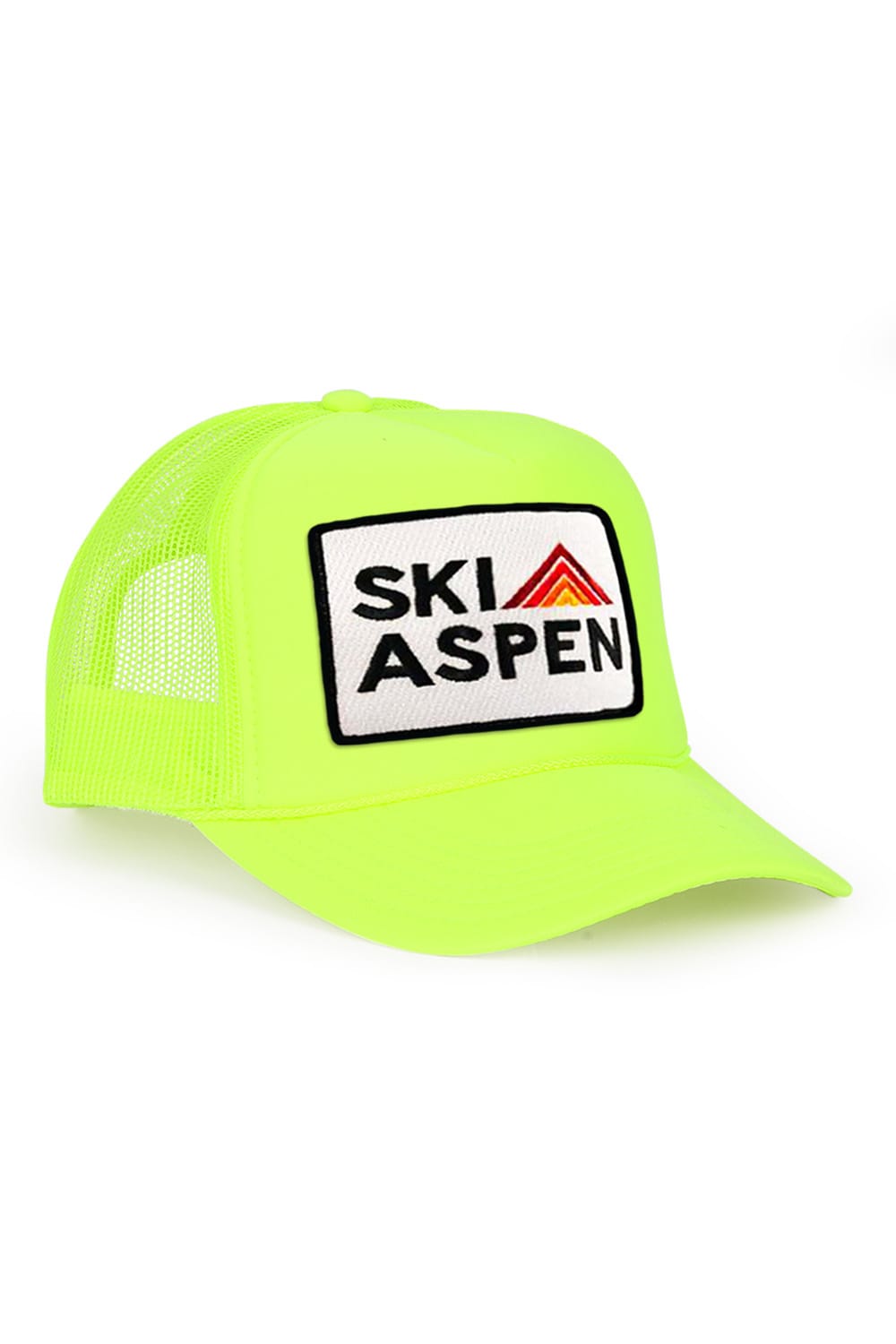 Retro SKI ASPEN TRUCKER HAT