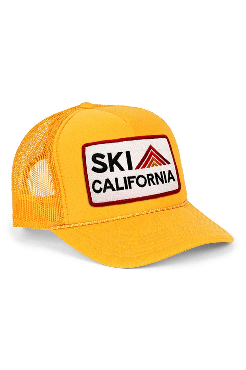 Retro SKI CALIFORNIA TRUCKER HAT