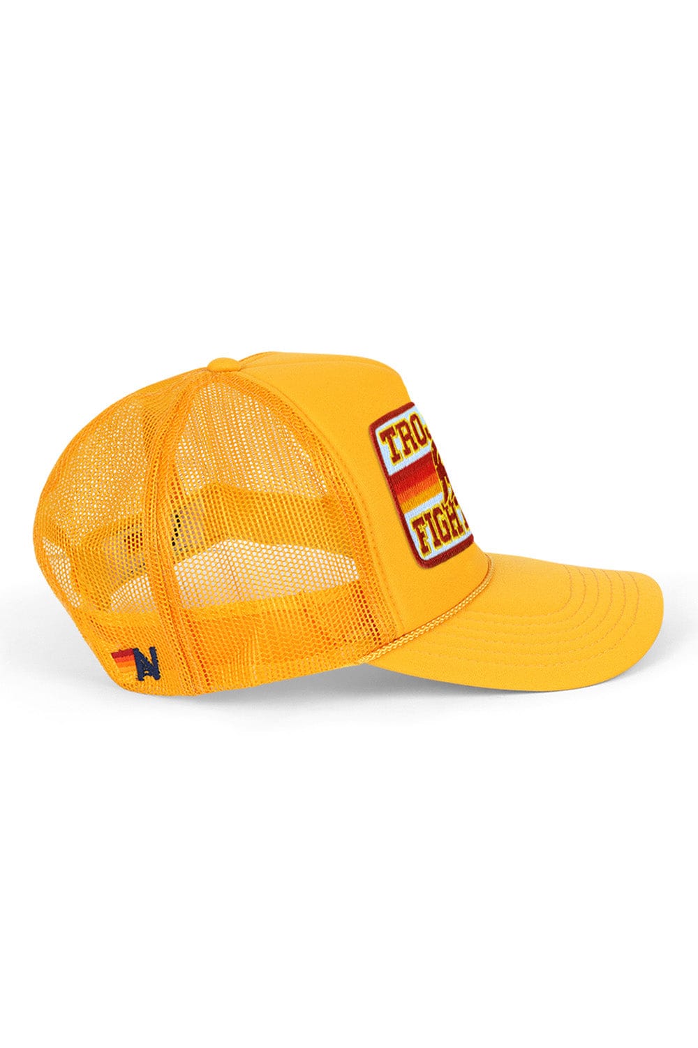 Retro UNIVERSITY OF SOUTHERN CALIFORNIA FIGHT ON VINTAGE LOW RISE TRUCKER - GOLD
