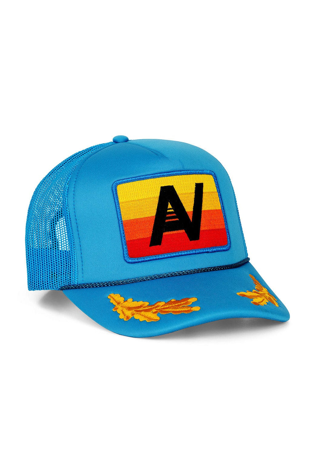 Retro LOGO RAINBOW - VINTAGE LOW RISE LEAF TRUCKER