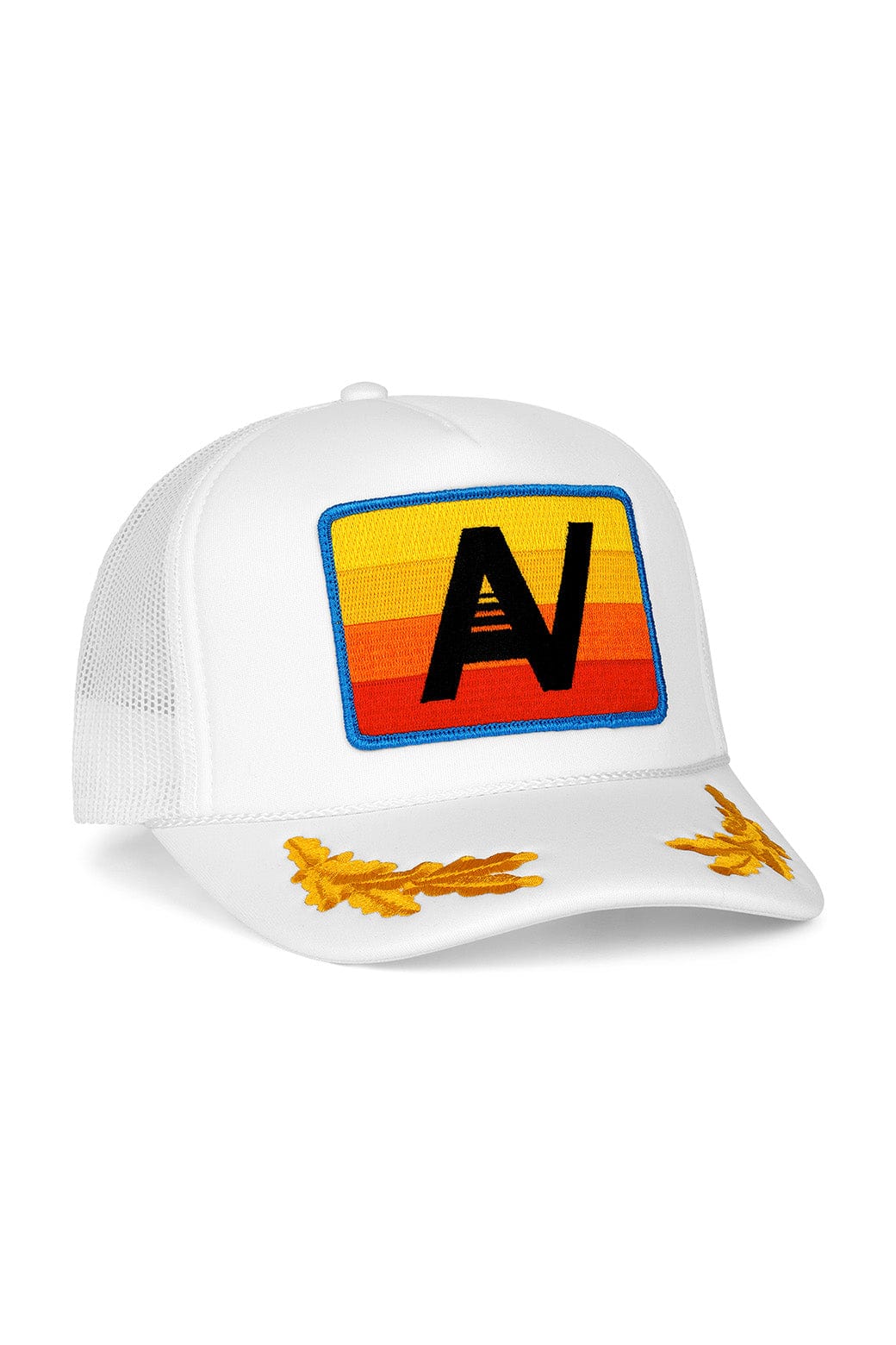 Retro LOGO RAINBOW - VINTAGE LOW RISE LEAF TRUCKER