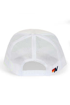 Retro CFP NATIONAL CHAMPIONSHIP 2025 VINTAGE LOW RISE TRUCKER - WHITE