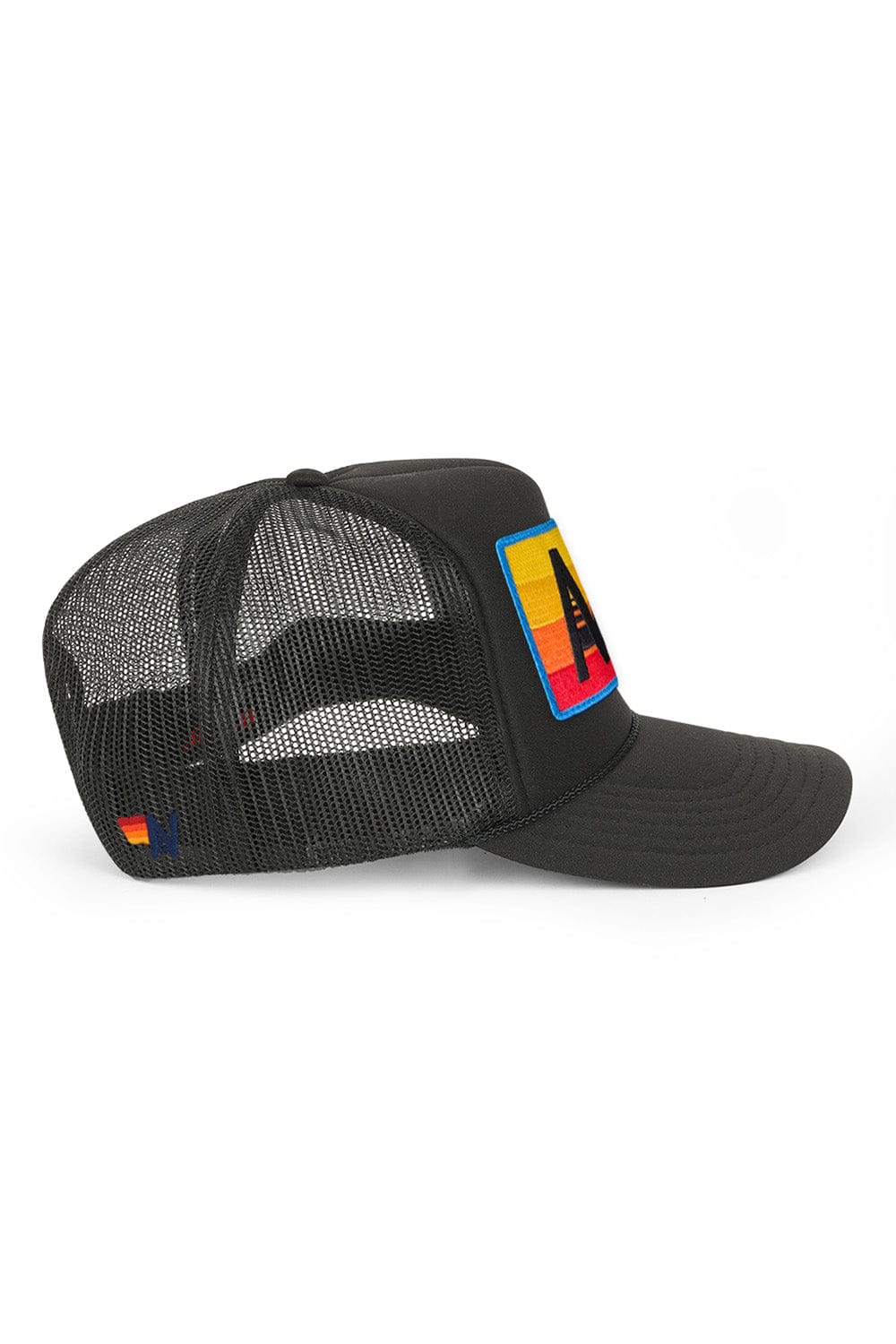 Retro KIDS LOGO RAINBOW VINTAGE FOAM TRUCKER HAT