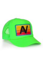 Retro LOGO RAINBOW VINTAGE TRUCKER HAT