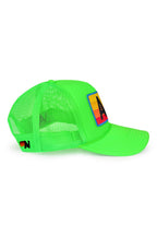 Retro KIDS LOGO RAINBOW VINTAGE FOAM TRUCKER HAT