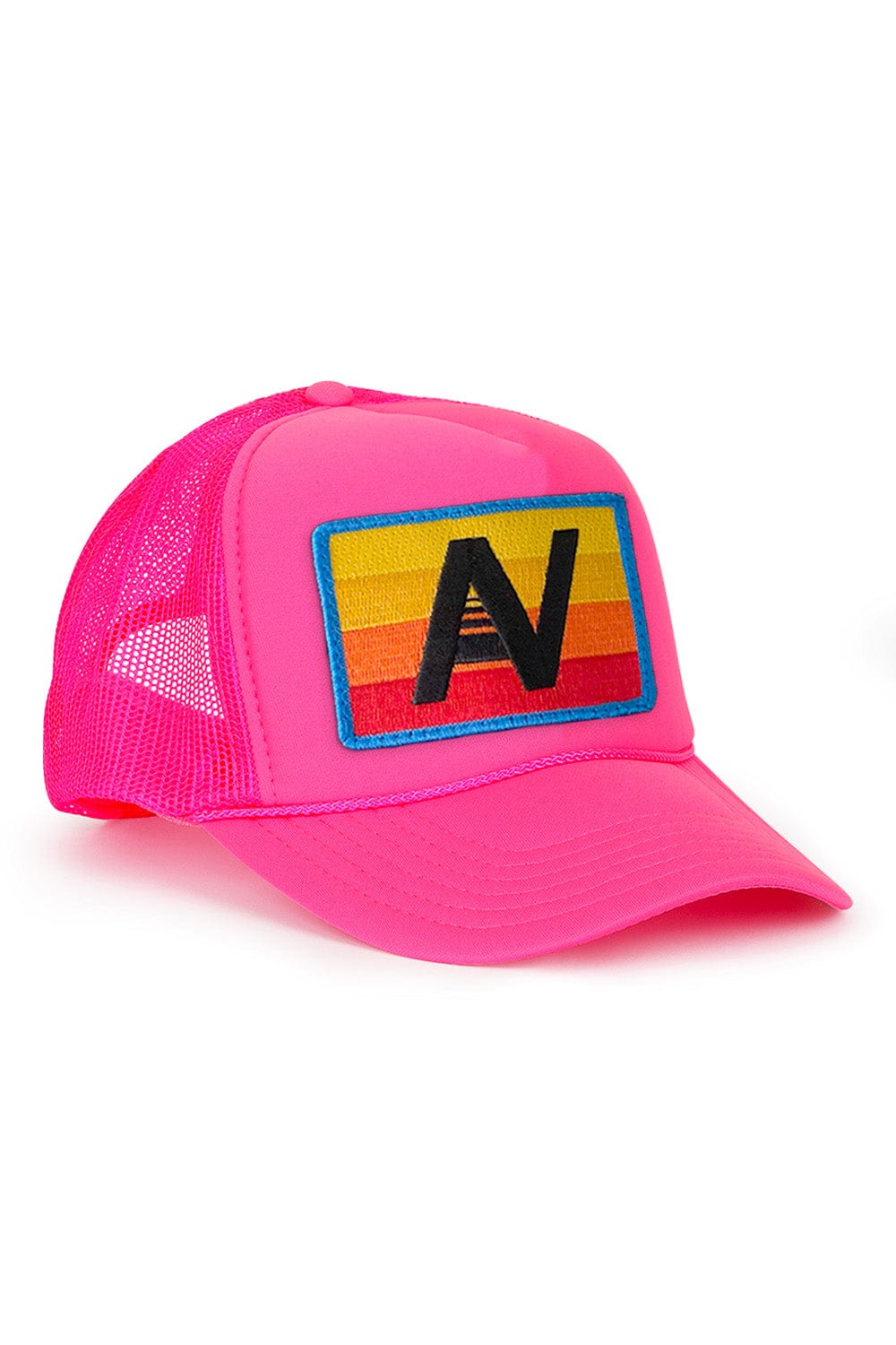 Retro LOGO RAINBOW VINTAGE TRUCKER HAT