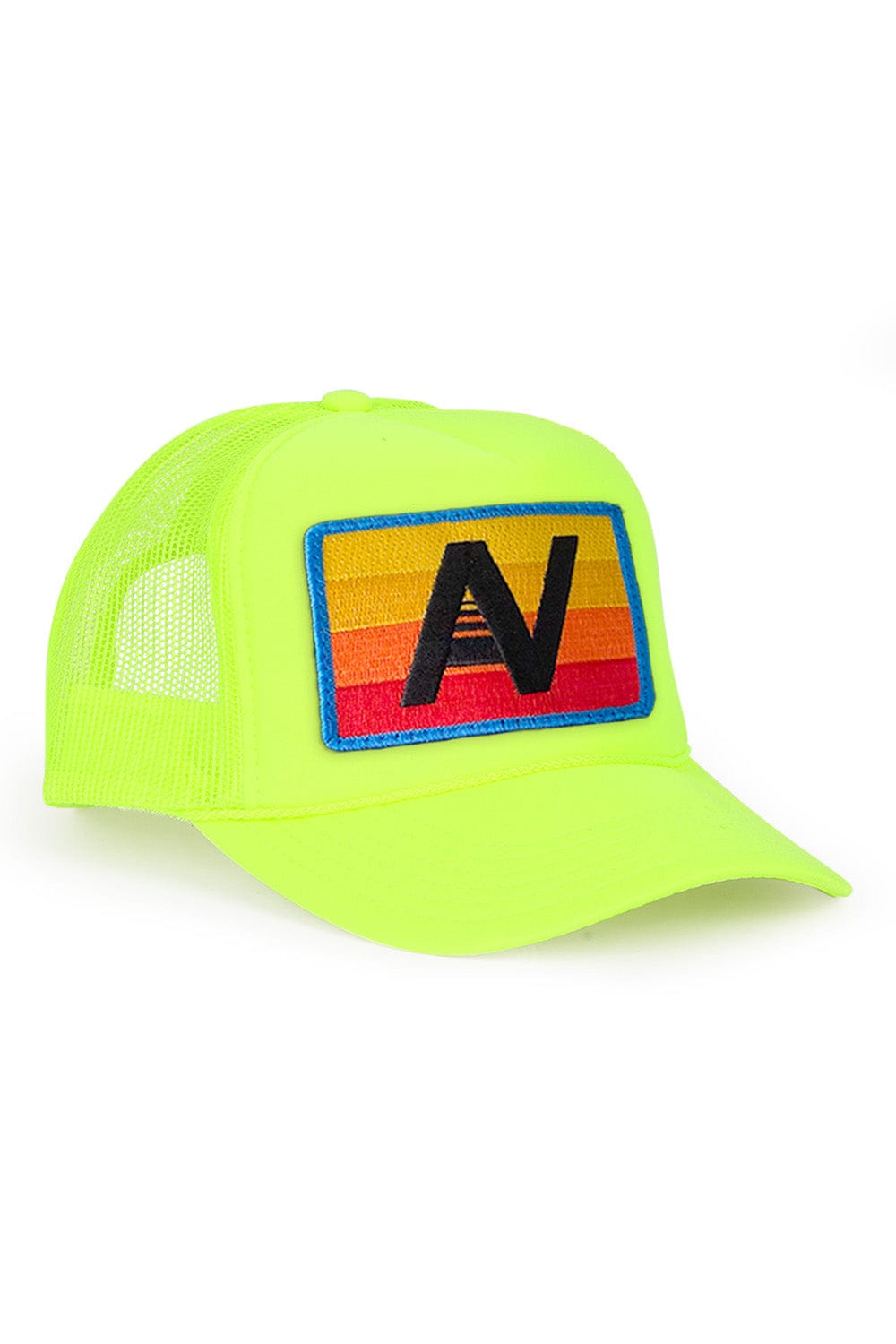 Retro LOGO RAINBOW VINTAGE TRUCKER HAT